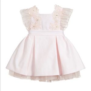 Lapin House Pink Silk and Cotton dress